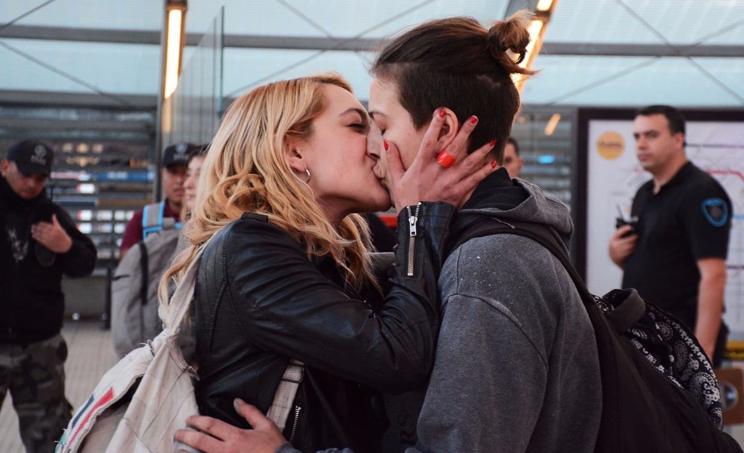 Mariana y Rocío: festejar los besos