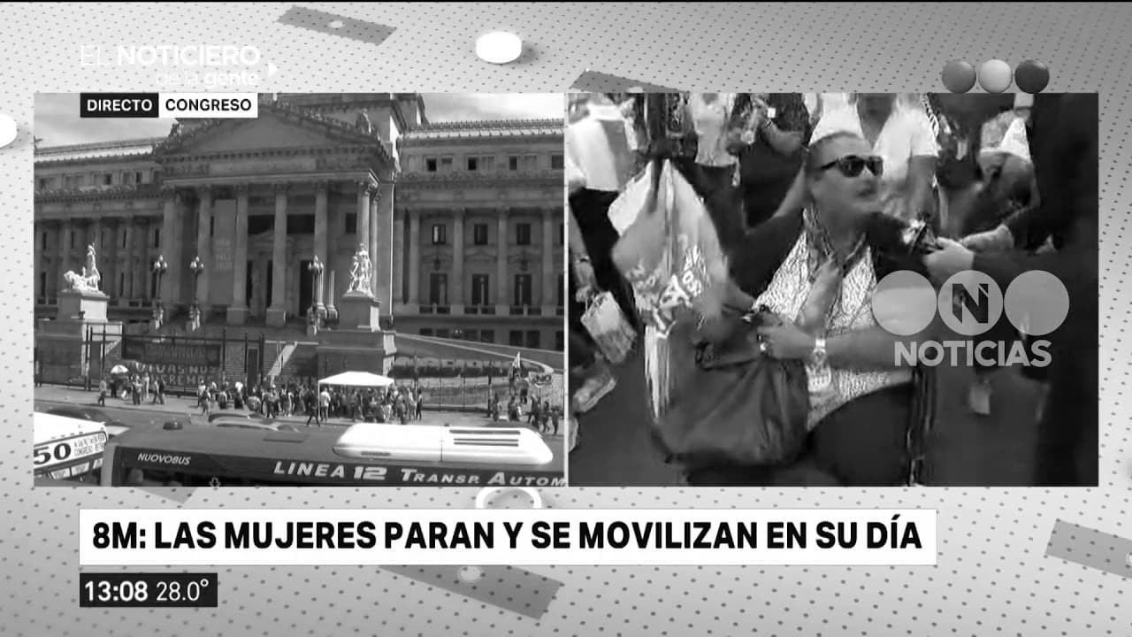 El 8M que nos contó la TV