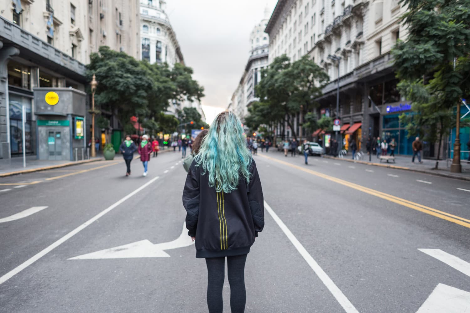 Los antiderechos me pegaron en el tren