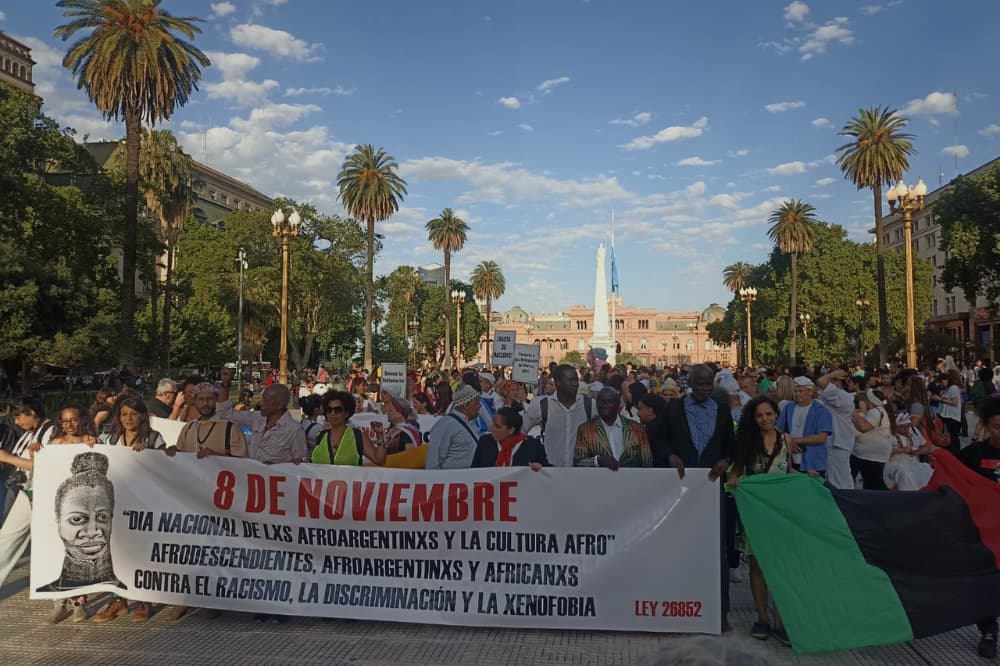 La celebración de la identidad afroargentina en la primera marcha de la comunidad