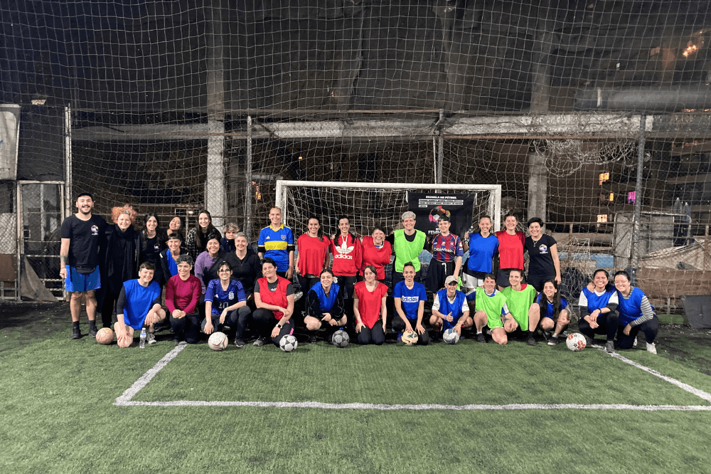 "Femimixta": con el fulbito como trinchera