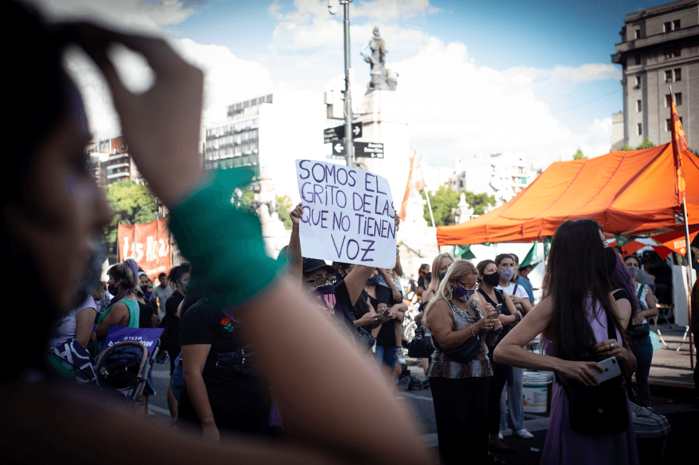 Una tierra colorada que arde en pedido de justicia por Daniela Radke