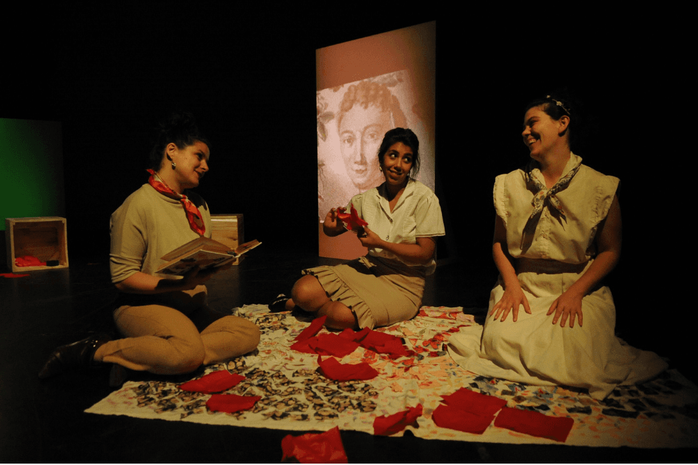 Una obra en memoria de las hermanas Mirabal