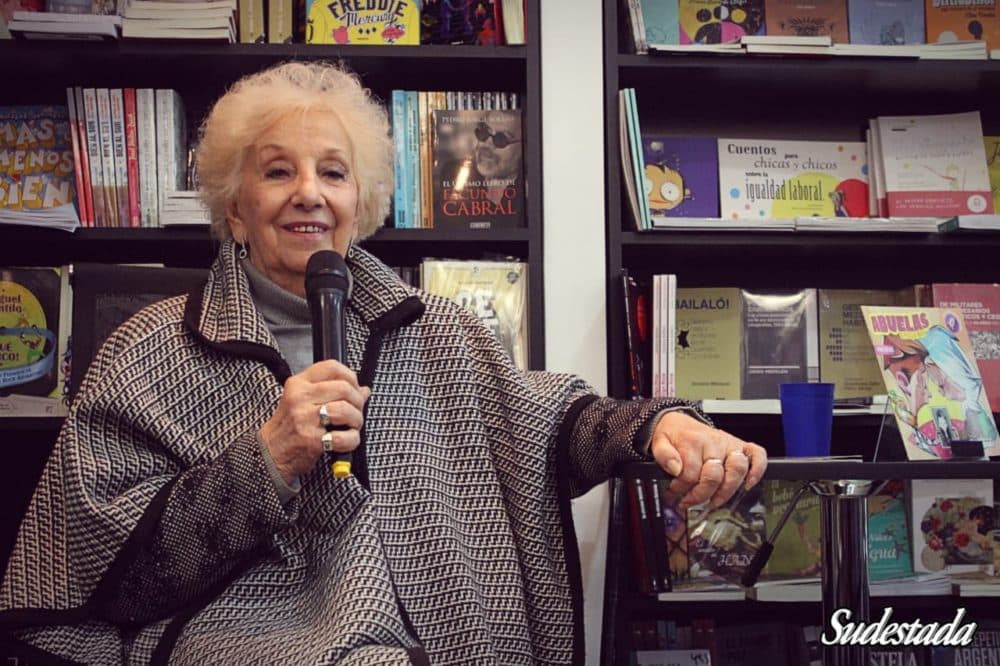 Estela de Carlotto: "A la bronca la transformamos en lucha"