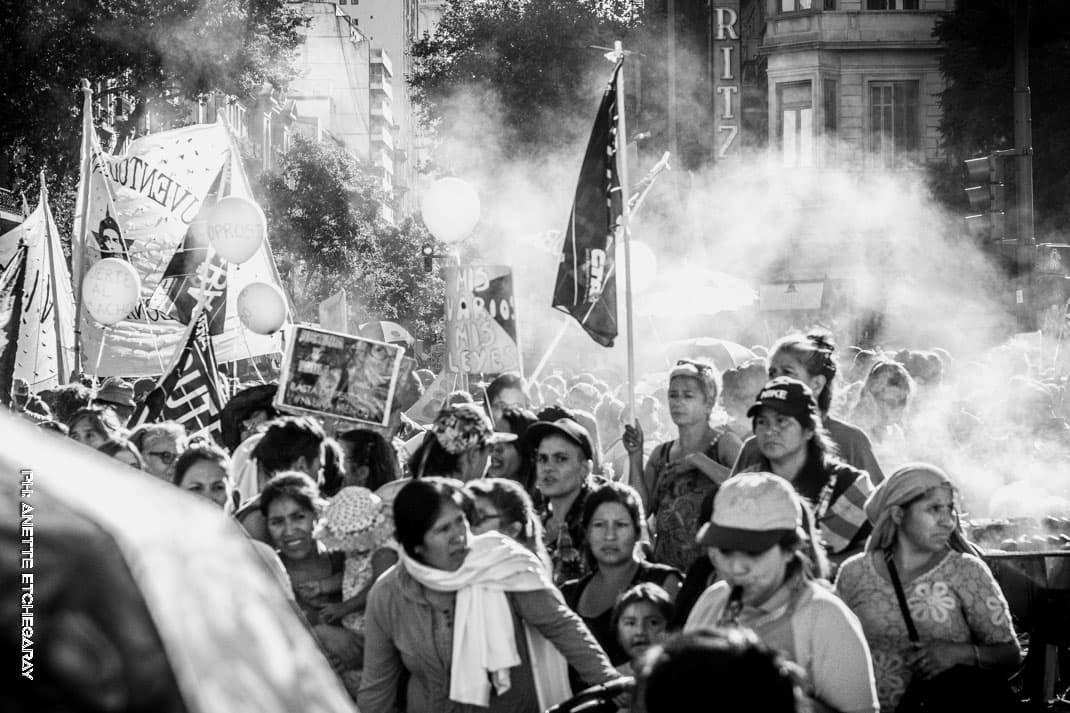Despedida por participar del 8M