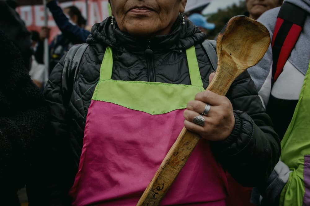 El comedor “Evita” de Zavaleta, un paliativo frente a la crueldad del Gobierno Nacional