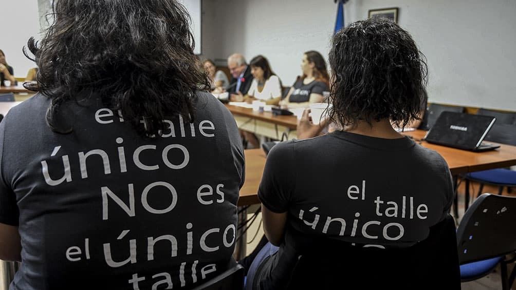 La Ley de Talles ya es un hecho