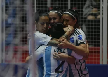 Argentina está en las semifinales de la Copa América Futsal Femenina